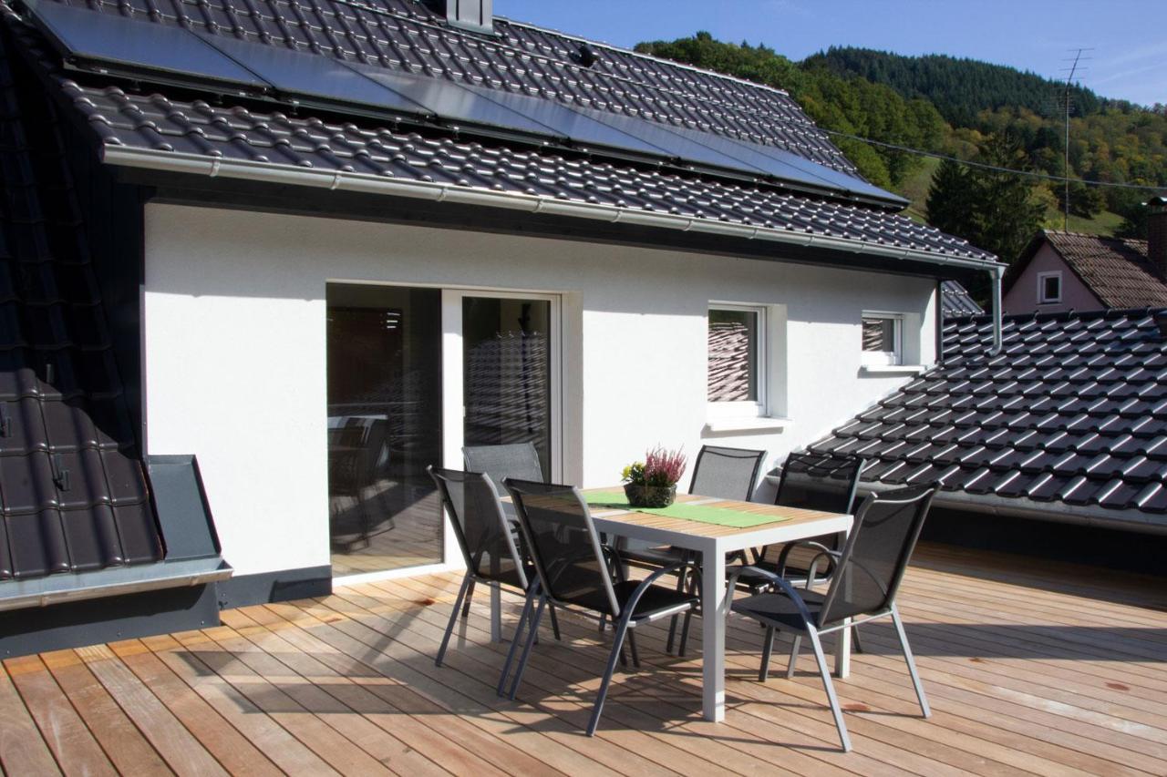 Köpfchen-Ferienwohnungen – Wohnung Belchen Münstertal Exterior foto